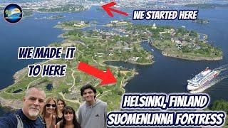 HELSINKI, FINLAND | Suomenlinna Sea Fortress | Our Self-Guided Tour