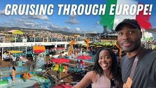 OUR FIRST MEDITERRANEAN CRUISE! BOARDING ODYSSEY OF THE SEAS