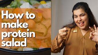 New Course : Sign Recipes - How to make protein salad (Self learn)