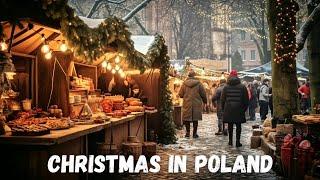 Krakow Christmas Markets 2024 in 4K HDR and 3D SOUND - Poland Christmas Market Walking Tours