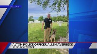 Alton officer opens up about K-9’s death, thanks community for support