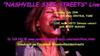 Live HDTV inhouse concerts: Steff Mahan live Sat. 7/29 @8:30pmCST