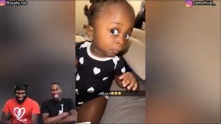 *IMPOSSIBLE* TIK TOK Try not to LAUGH Challenge WE LOST! THIS LITTLE GIRL IS HILARIOUS! REACTION