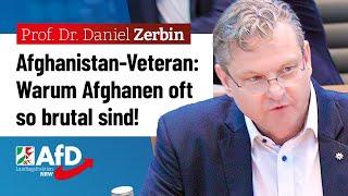 Afghanistan-Veteran packt über Afghanen aus! – Prof. Dr. Daniel Zerbin (AfD)