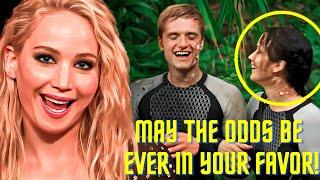 The 25 Most HILARIOUS Jennifer Lawrence Bloopers In The Hunger Games!