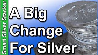 Silver Markets Just Changed In A Big Way (Stackers Should Pay Attention)