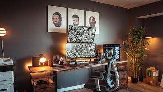 The Productivity Desk Setup 2021 Tour - Creative Work From Home Office