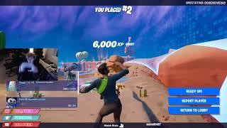 Dsa 4teen Rages For places second in Fortnite (Funny stream clips twitch)