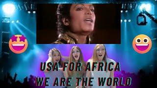 Donna Knows Them All! | USA For Africa | We Are The World | 3 Generation Reaction