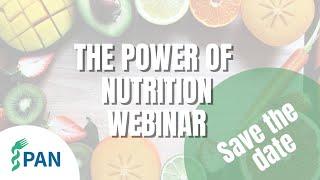 A message from Cirus - The Power of Nutrition Webinar coming soon in English