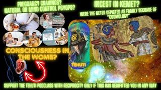 TEHUTI PODCLASS~PREGNANCY CRAVINGS?REAL OR MENTAL PSYOPS?~BABY WOMB CONSCIOUSNESS? INCEST IN KEMET?