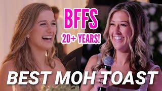 BEST MAID OF HONOR TOAST (BFFS FOR 20+ YEARS!) | VICTORIA GARRICK & AUBREY GAVELLO