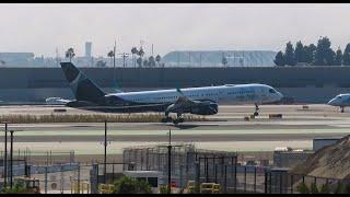 RARE New Pacific Landing 757-200 Landing in San Diego