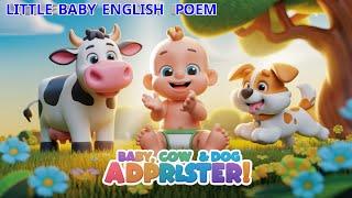 English poem song for kids | english poetry | english poem | kids poem | educational video for lkg