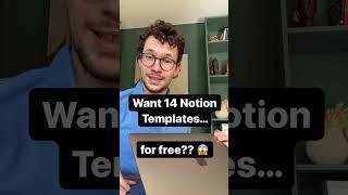 Want 14 free Notion Templates?