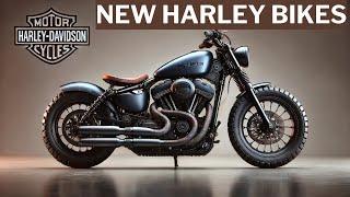 8 New Harley Davidson Motorcycles For 2025