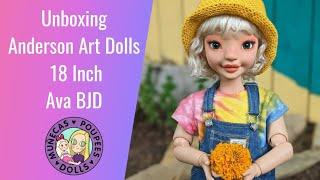 Unboxing Anderson Art Dolls 18" Ava BJD