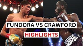 Terence Crawford vs Sebastian Fundora Highlights & Knockouts