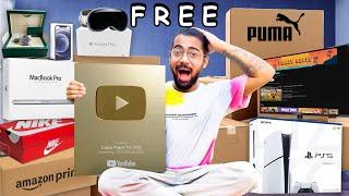 How Much Free Stuff Can 2 Million Subs Get You? | Asking Brands for Free Products | Crazy Prank Tv