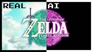 The Legend of Zelda Tears of the Kingdom - Colgera's Theme, but it's continued by AI