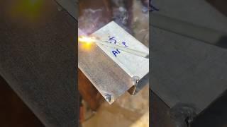 Correct and wrong welding methods using the correct machine amperage!#welding #skills #welder #diy