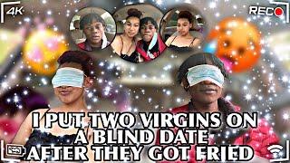 I PUT TWO VIRGINS ON A BLIND DATE AFTER THEY GOT FRIED  FT. @kaobenny_  #blinddate #crushing