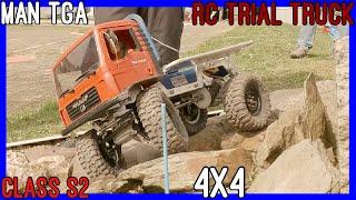 MAN TGA 4X4 OFFROAD TRUCK TRIAL IN OFFROAD ACTION