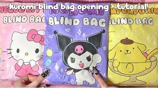 KUROMI blind bag  | ASMR | tutorial | sanriolve