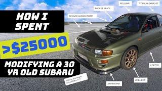 How I spent more than 25k modifying an old Subaru