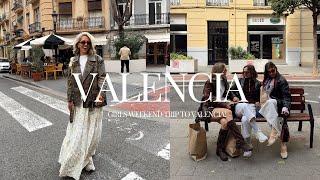 VALENCIA GIRLS TRIP WEEKEND VLOG & MINI GUIDE ! WEEKLY VLOG | India Moon