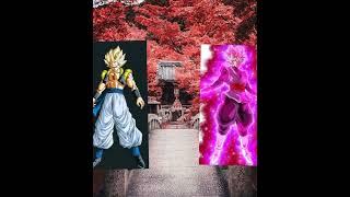 Gogeta vs black Goku