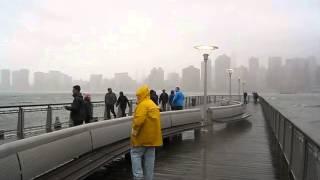 People on the pier