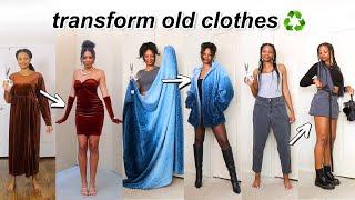 Let's Upcycle Old Clothes! My Favorite Thrift Flips