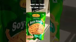 Have to ever tried this soya sticks #shortsvideo #haldiramnamkeen #alltimefavorites