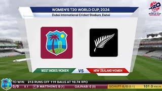  Live: West Indies Women Vs New Zealand Women – 2nd SemiFinal | WI W vs NZ W | WI Women vs NZ Women