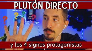 Plutón directo y los 4 signos protagonistas #pluton #capricornio #cancer #aries #libra