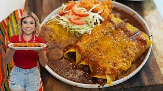 Mouthwatering Tex-Mex Shredded Beef Enchiladas Made EASY!