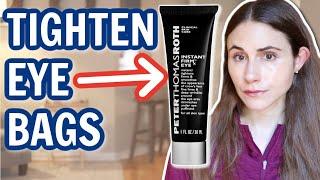 HOW TO TIGHTEN UNDER EYE SKIN // DERMATOLOGIST @DrDrayzday