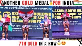 7th International Gold Medalat 26 Years Age| Asian Championship 2024 Finals