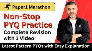 Complete PYQ Practice in One Video | UGC NET Paper 1 | By Bharat Kumar