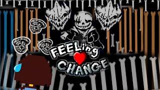 Feeling Change Sans Phase 1 fight by DEL!