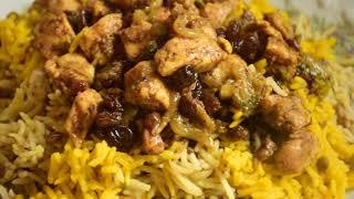 Delicious Lentil Rice with Chicken Recipe - Iranian Food Recipe