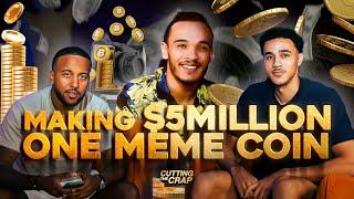 Pov : I made $5,000,000 from one meme coin | The Krypto King