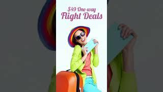 Southwest Airlines $49 Sale - Earn Double Reward Points On Booking Wanna Get Away Fare #Shorts