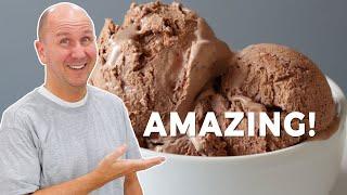 3 Ingredient Chocolate Ice Cream