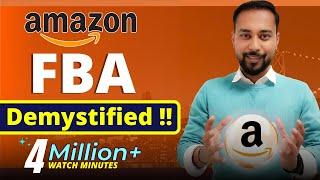 AMAZON FBA  STEP-BY-STEP for BeginnerHow Amazon FBA(Fulfillment By Amazon)Works INDIA (HINDI)