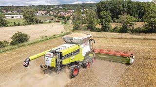 Claas Lexion 8900 // Vario 1380 // Gerstenernte // Ernte 2020 // 4K