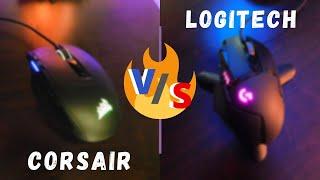 Best Mice For $50? | CORSAIR Sabre VS LOGITECH G502 Hero Comparison