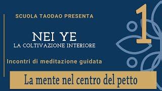 Meditazione guidata - Nei Ye - la coltivazione interiore -  Capitolo 1