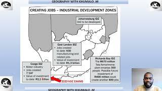 ECONOMIC GEOGRAPHY LESSON 10 GRADE 12  IDZ AND SDI